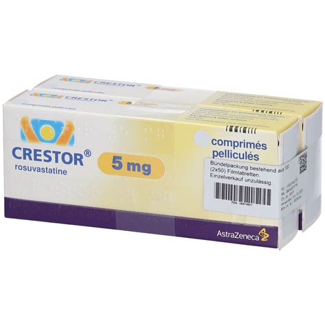 Crestor® 5mg 100 St Mit Dem E Rezept Kaufen Shop Apotheke