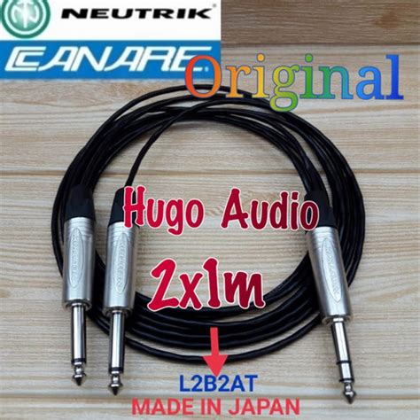 Jual Kabel Audio Canare Jack Neutrik Akai Stereo To Akai Mono X M Ori