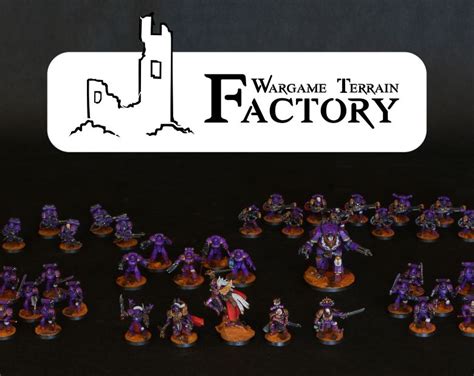 Emperors Children Army - WargameTerrainFactory - Miniatures War Game ...