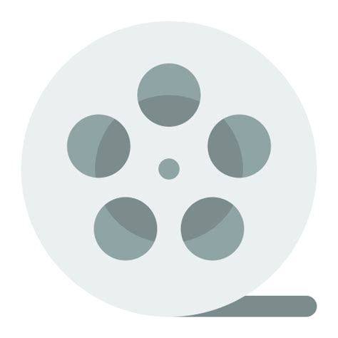 Transparent Movie Reel Icon