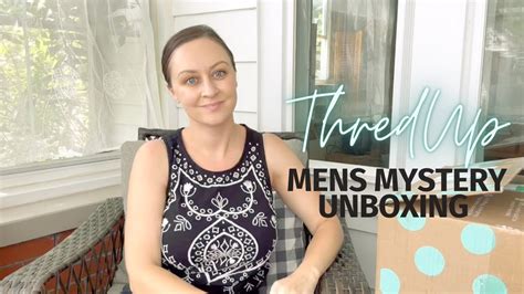 ThredUp Mixed Mens Clothing 25 Lb Mystery Unboxing To Resell On