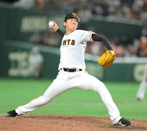 【巨人】田中千晴、最速151キロで7試合連続無失点「いつも通りのことをするだけ」存在感増す スポーツ報知