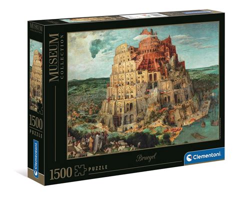 Puzzle Pieter Bruegel La Torre Di Babele 1 500 Pezzi Puzzle Mania It