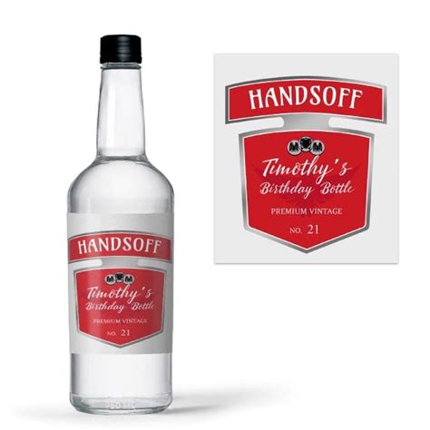 Custom Liquor Bottle Labels