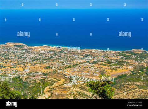 Aerial View Of Seaside Of Karpaz Peninsula On Cyprus Stock Photo Alamy