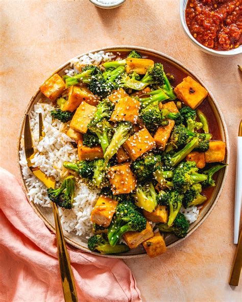 Tofu Broccoli Stir Fry Fast Easy A Couple Cooks