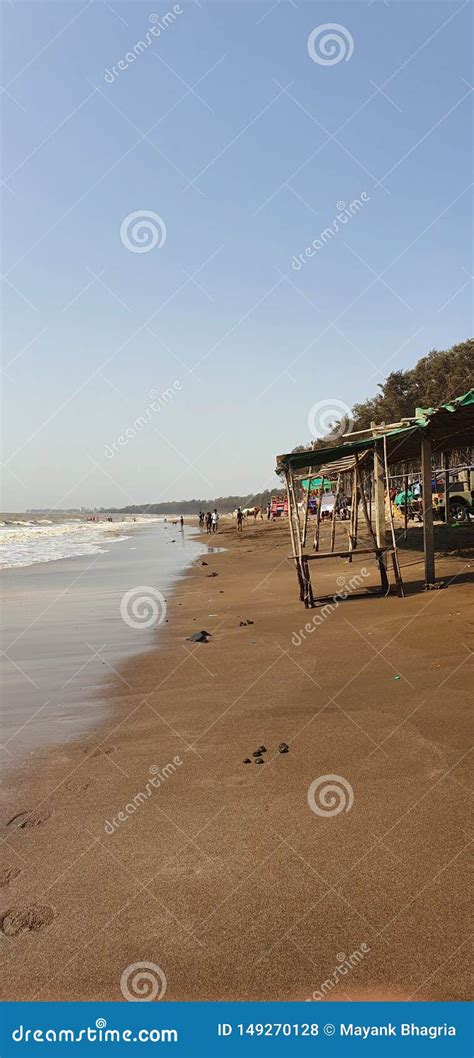 Jampore Beach Daman Gujarat India Stock Photo Image Of Gujarat