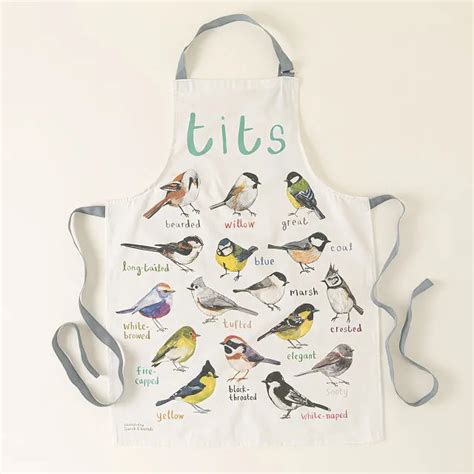 Fowl Language Apron Tits Boobies Fun Eco Friendly