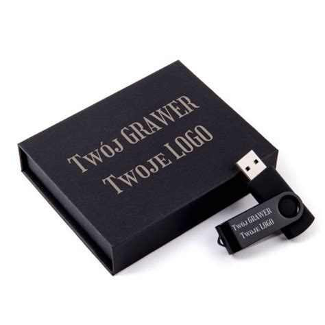 Pendrive Twister 32 GB USB 2 0 pudełko na magnes Twój Grawer Twoje