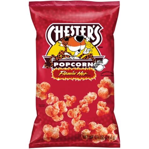 Chester S Flamin Hot Popcorn Oz Kroger