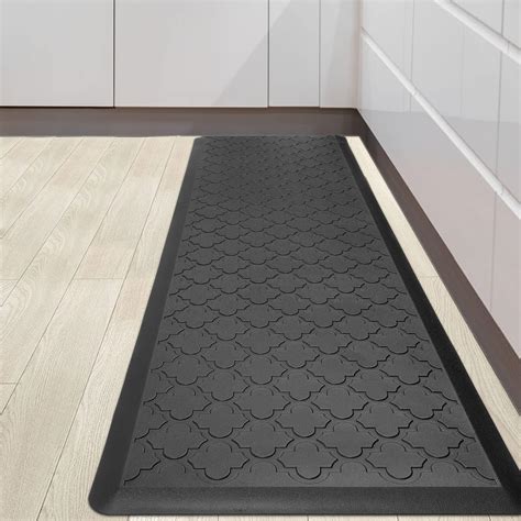 HEBE Kitchen Mat Cushioned Anti Fatigue Floor Mat Runner Waterproof Non