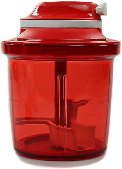 Tupperware Chef Extra Chef Supersonic 135 L Rot Chef Zerkleinern Extra Chef Neu Amazonde