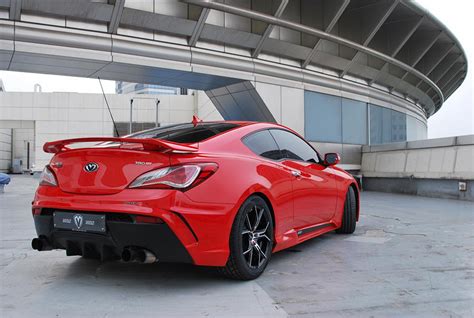 M S Rear Body Kit Bumper HYPER G ABS For Hyundai Genesis Coupe BK2