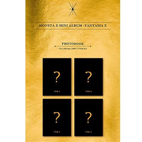 MONSTA X Mini Album Fantasia X Incl Pre Order Benefits Poster Unit