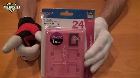 Ps Vita Pink Card Case 24 Slots Youtube