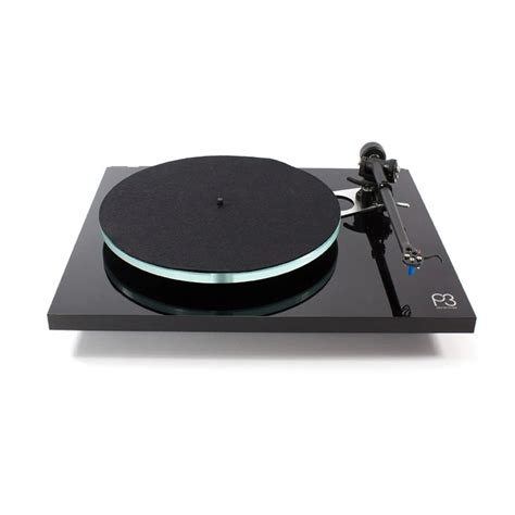 Rega Planar 3 Black With Elys Cartridge Customer Return Premium