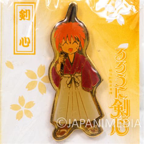 Rurouni Kenshin Kenshin Himura Pins Japan Anime Japanimedia Store