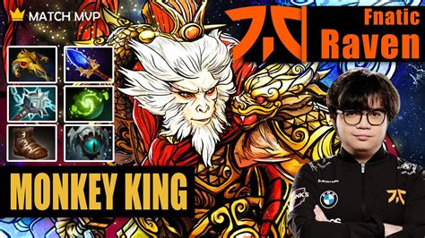 Monkey King Safelane Fnatic Raven Mins Maelstrom Monster Carry