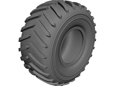 Green Area Tyre 33 Inch 3d Model 3dcadbrowser