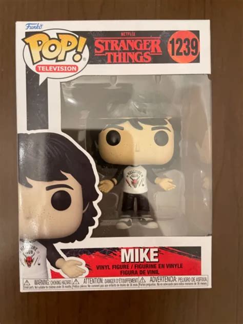 FUNKO POP TELEVISION Netflix Stranger Things Mike 1239 DISPONIBILE