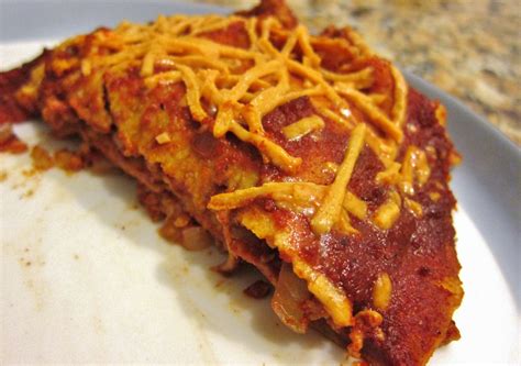 The Vegan Chronicle Santa Fe Red Chile Enchiladas