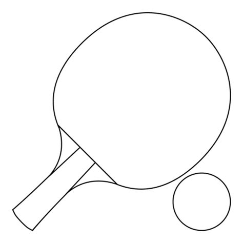 Ping Pong Coloring Pages Coloring Cool