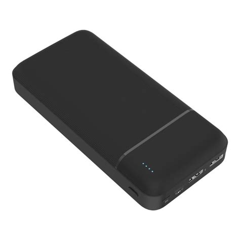 Power Bank 20000 Mah 3 7v Negro Lampamania