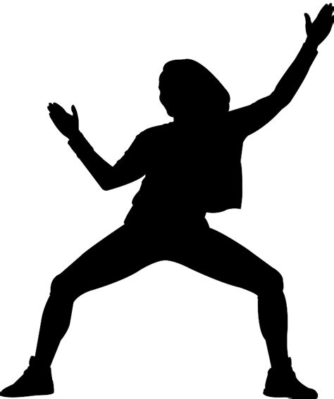 Zumba Silhouette | Free vector silhouettes