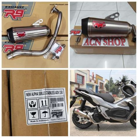 Jual Knalpot Honda Adv Alpha Series R Original Di Seller