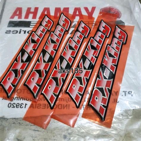 Jual STIKER EMBLEM LOGO BOX AKI RX KING RXKING 2004 2005 2006 Shopee