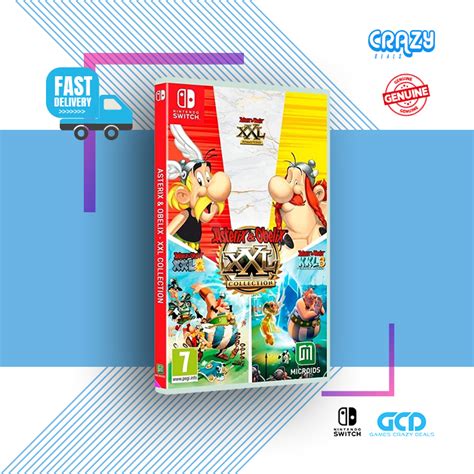 Nintendo Switch Asterix Obelix Xxl Collection Eu Shopee Singapore