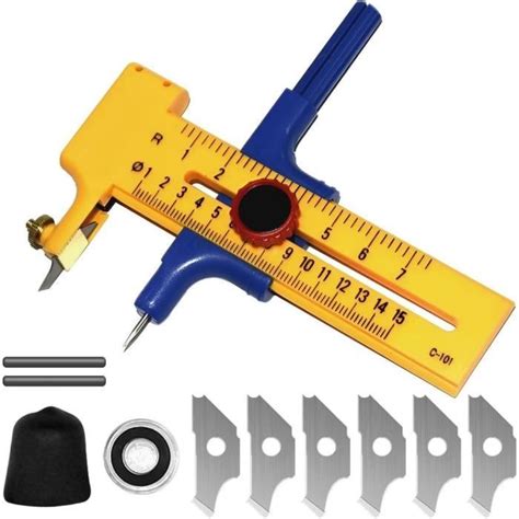 Compass Cutter Réglable Precision Circle Cutter Compas Circle Cutter