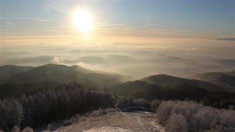 Hochblauen Schwarzwald Blick Ins Rheintal Foto Webcam Eu