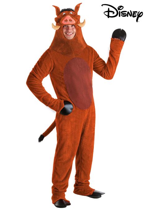 Adult Disney The Lion King Pumbaa Costume Disney Costumes