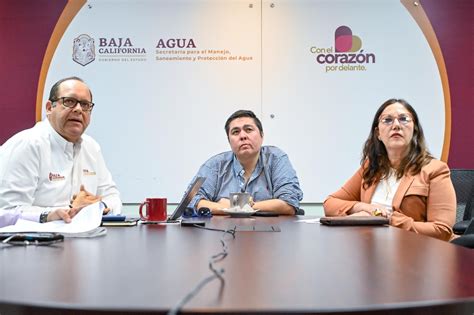 Presenta Seproa informe sobre el Programa Estatal Hídrico para Baja