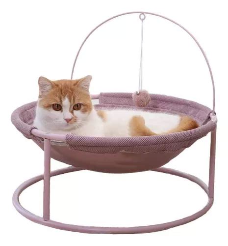 Cama Elevada Pequena Para Gatos Rosa Rede Mercadolivre