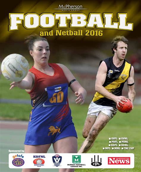 Football And Netball 2016 Magazine Low Res By Mcpherson Media Group