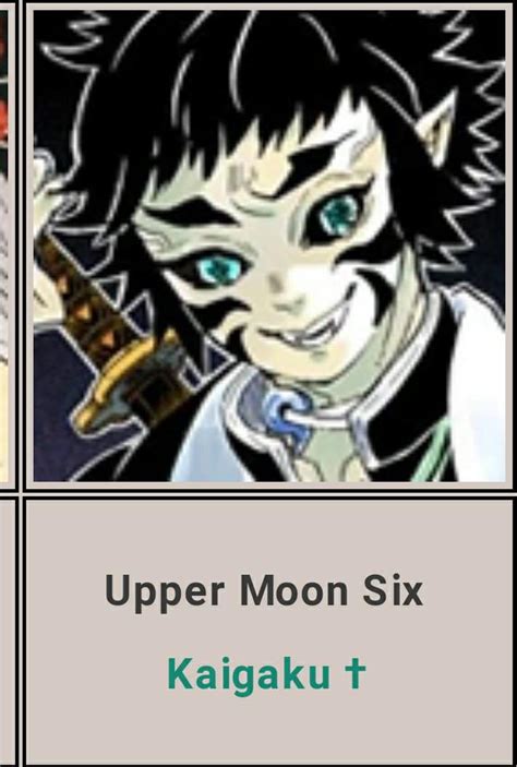 Kaigakuupper Moon Former 6 Wiki Demon Slayer Kimetsu No Yaiba Amino