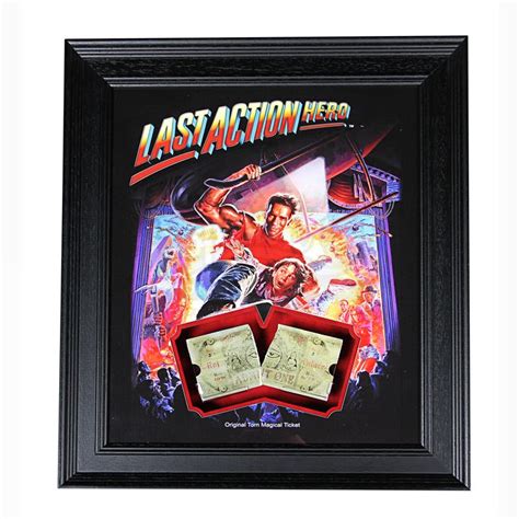 Torn Magic Ticket Display | LAST ACTION HERO (1993)