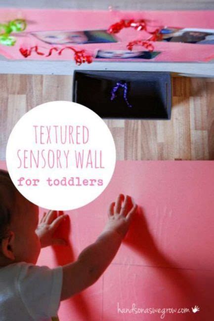 Texture Sensory Wall for Toddlers - hands on : as we grow