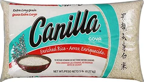 Arroz Blanco Goya Canilla Extra Largo 5 Libras Envío gratis