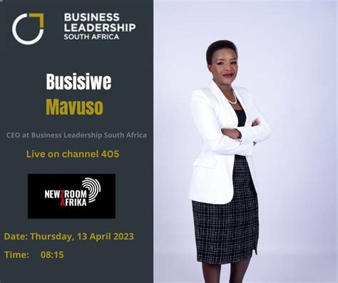 Business Leadership South Africa On Twitter Watch Blsa Ceo Ms