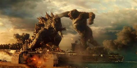 Godzilla vs Kong Footage Shows The Ape Punching Gojira