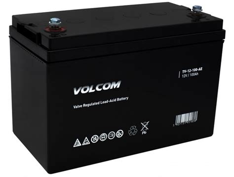 Akumulator Żelowy Agm 12v 100ah Volcom Ups ŁÓdŹ 12698056673 Oficjalne Archiwum Allegro