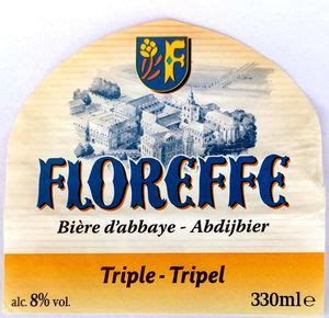 Drink Label Floreffe Triple Tripel Brouwerij Lefebvre BelgiumCol