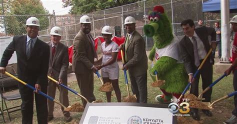 City Breaks Ground On New Phillies Urban Youth Academy Cbs Philadelphia