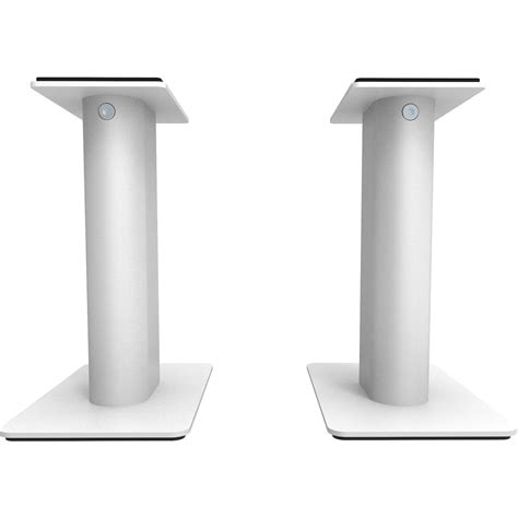 Kanto Living Sp9 Desktop Speaker Stands White Pair Sp9w Bandh