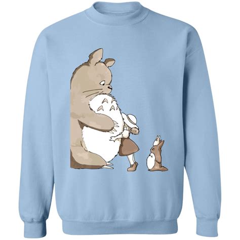 Totoro And Mei Hugging Sweatshirt Ghibli Store
