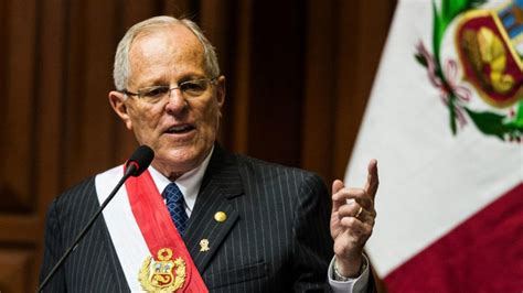 Presidente Do Peru Pedro Pablo Kuczynski Renuncia Ao Cargo