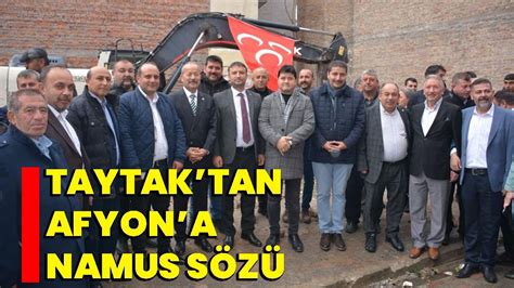 Taytaktan Afyonkarahisara Namus Sözü Afyon Haber Odak Gazetesi Son